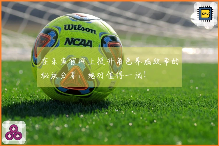 在乐鱼官网上提升角色养成效率的秘诀分享，绝对值得一试！
